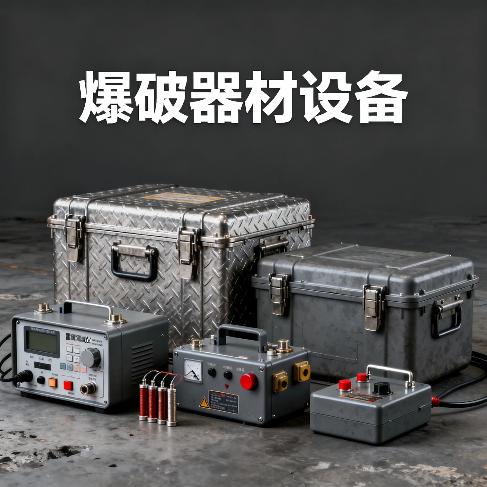 陈场镇爆破工程师的“兵器库”：常用器材一册通